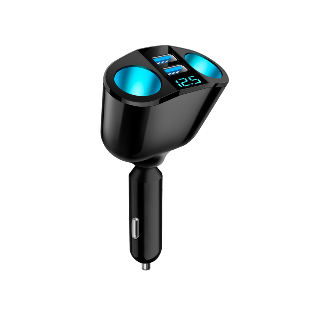 Double prise allume-cigare 2×USB