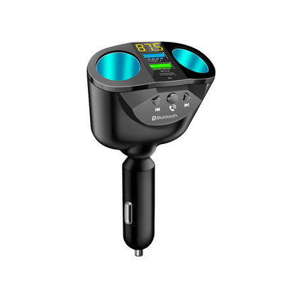 Double prise allume-cigare 2×USB